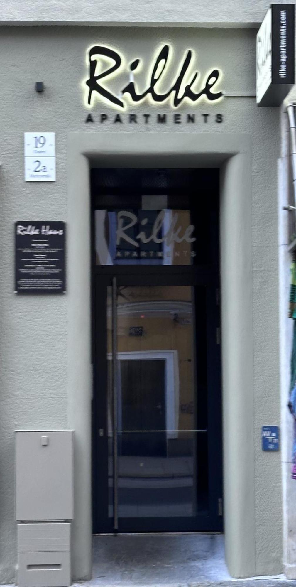 Rilke Apartments Linz Bagian luar foto